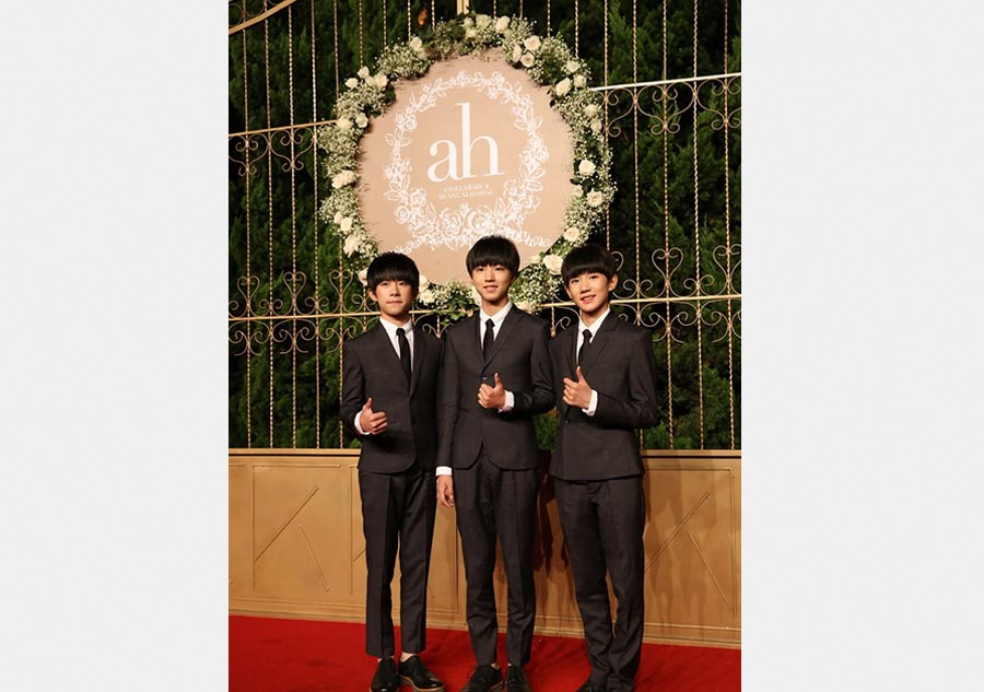 Star-studded guests at Huang and Angelababy's wedding