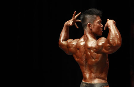 Bodybuilding event at the 2009 World Games in Kaohsiung