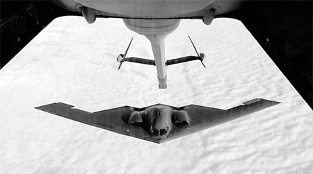 Stealth bombers conduct 1st firing drill in ROK