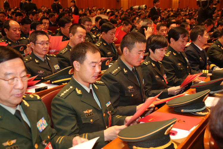 圖：中國共產黨第十八次全國代表大會閉幕會在北京人民大會堂舉行