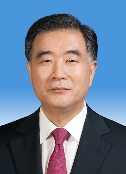 汪洋同志簡歷