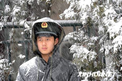 雪中執勤