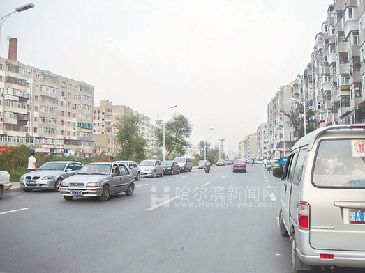 哈爾濱市道路升級(jí)改造帶來(lái)生活新景象（組圖）
