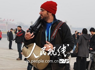 兩會上的外國面孔