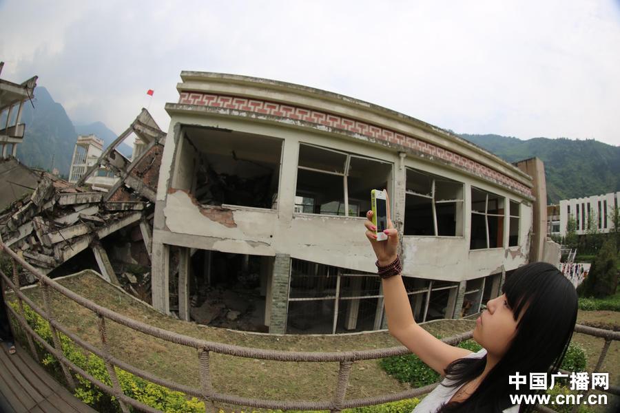 四川汶川地震5周年：映秀五一迎來(lái)旅游高峰