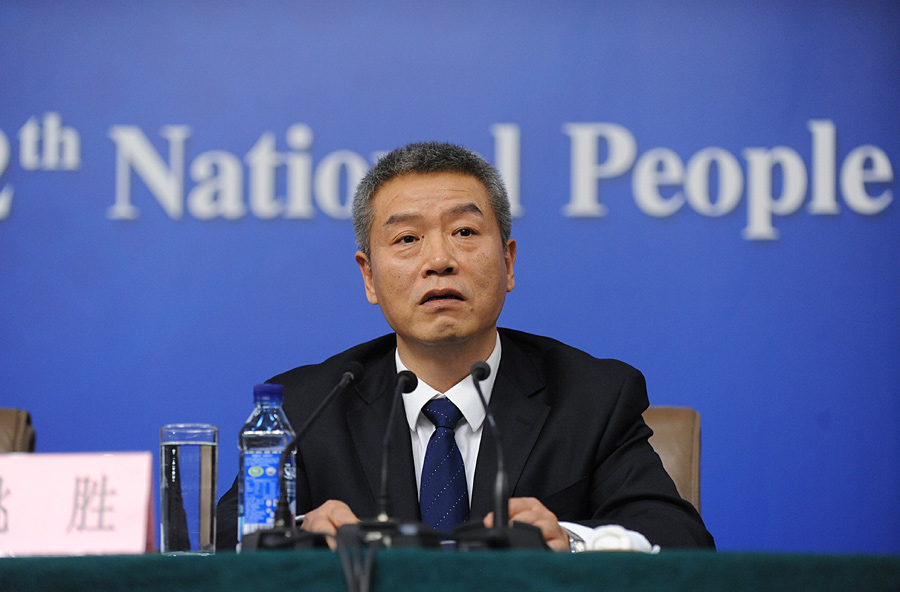 全國人大常委會預算工作委員會副主任姚勝
