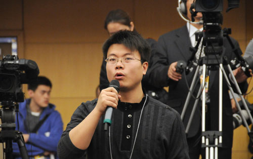 中國新聞社、中國新聞網記者提問