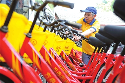 北京市提出2015年自行車出行比例達23%目標