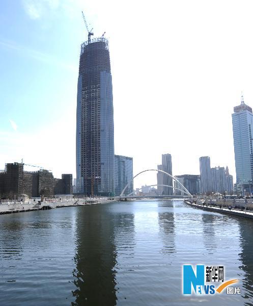 天津新地標建筑——“津塔”