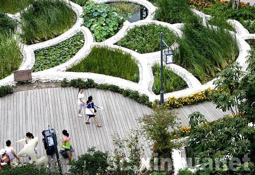 世博會(huì)成都案例館：神奇公園每日凈化15噸污水