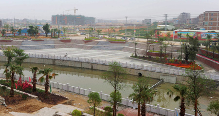 新圩小城鎮(zhèn)建設(shè)提速
