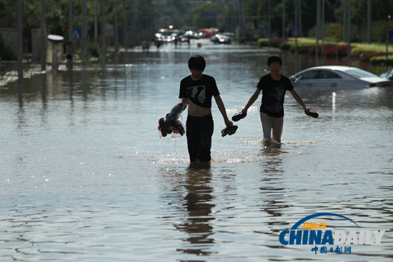 現場直擊：暴雨后的北京