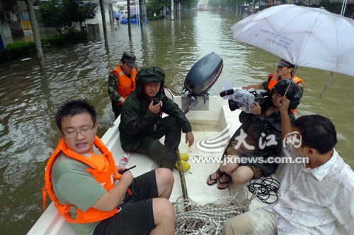 現(xiàn)場直擊：景德鎮(zhèn)頂住了特大暴雨侵襲[圖]