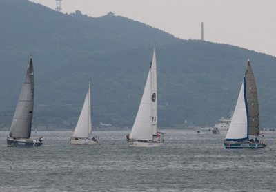 2012年亞太HOBIE級帆船錦標賽在山東威海舉行