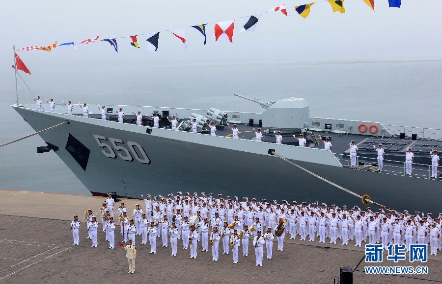 中國派“最強編隊”參加中俄軍演 艦艇多為“00后”