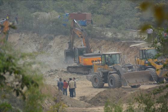 河北武安一礦區房屋塌陷16人下落不明
