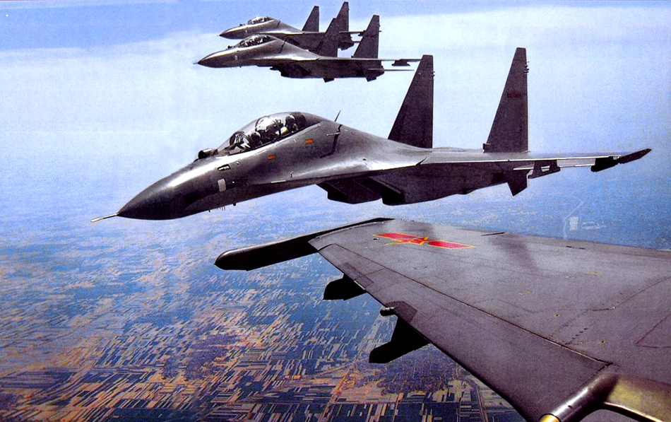 中國作戰(zhàn)飛機超日俄 排名世界第二僅次于美軍
