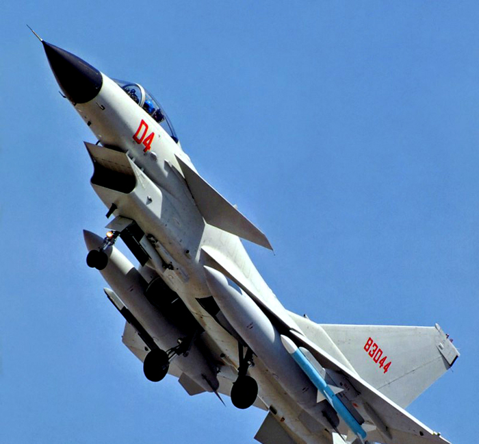 中國作戰(zhàn)飛機超日俄 排名世界第二僅次于美軍