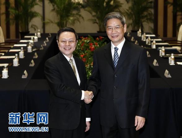 “張王會”成功舉行 兩岸關(guān)系再獲重大突破