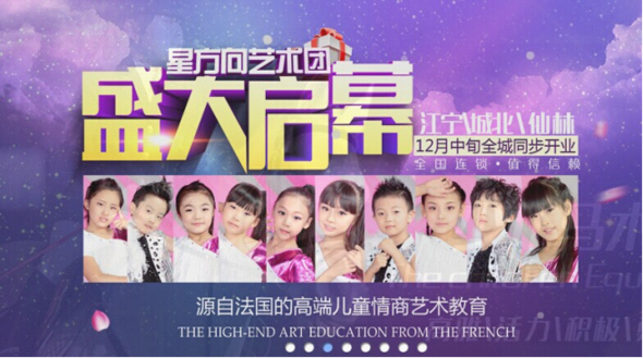 成就事業與未來 加盟星方向少兒藝術