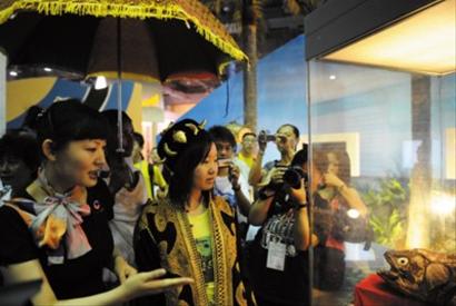 非洲聯合館管理部部長陳錦田:這里的游客數