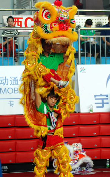七屆農(nóng)運會：舞龍舞獅比賽精彩上演
