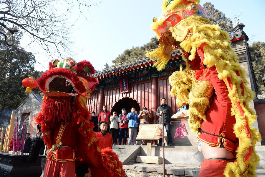 北京八大處恢復百年老廟會