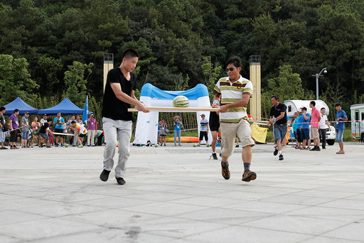 穹窿山舉辦2013年首屆露營消暑狂歡節