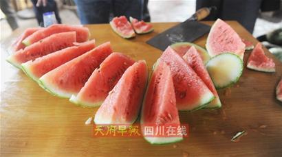 “膨大劑”風波重創成都西瓜 “口口脆”大量滯銷