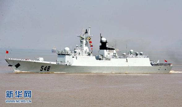 中國第12批護航編隊赴索馬里海域執行任務