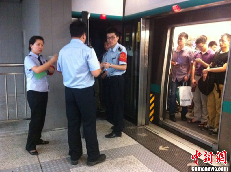 北京地鐵8號線早高峰遇信號故障 致部分列車晚點