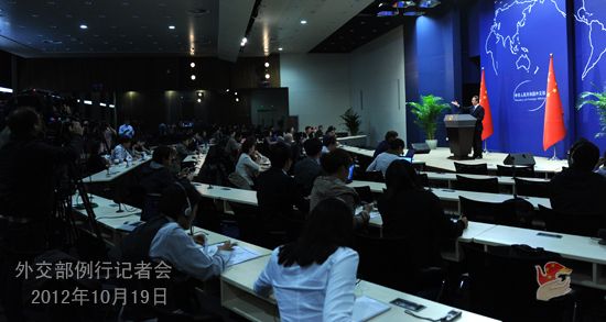 外交部就東海艦隊(duì)演習(xí)、韓總統(tǒng)視察延坪島等答問(wèn)
