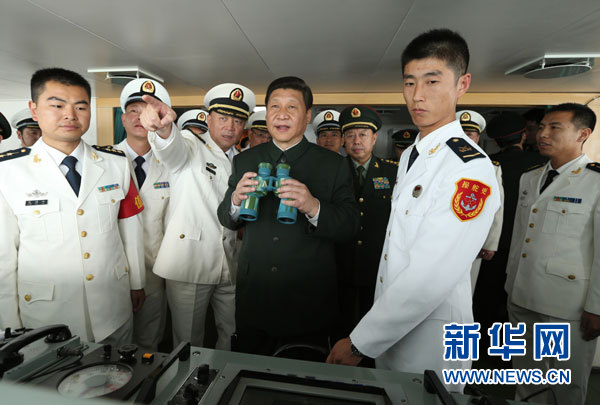 習近平在廣州戰區考察時強調 堅持富國和強軍相統一 努力建設鞏固國防和強大軍隊