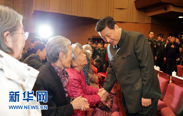習(xí)近平向全軍老同志祝賀新春
