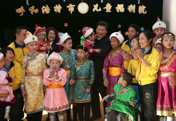 習近平:所有人都要有感恩的心