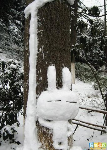 下雪啦！看看堆雪人的N種方法
