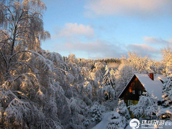 美得令人窒息的雪景(組圖)