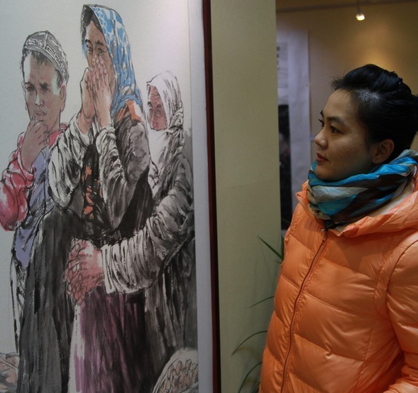 “援疆情”攝影美術(shù)書(shū)法作品展在梨城隆重舉辦