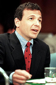 File picture of Robert Iger, president of the Walt Disney Company. Iger was named by the company's directors to succeed CEO Michael Eisner, who last year announced his decision to retire(AFP/File/Tim Sloan)