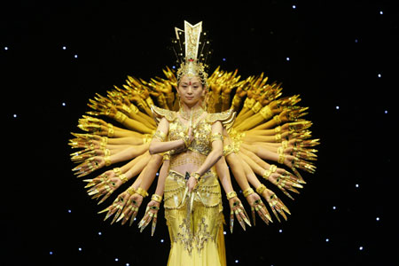 “千手觀(guān)音”綻放馬德里