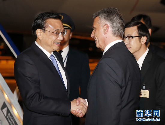 李克強訪問瑞士