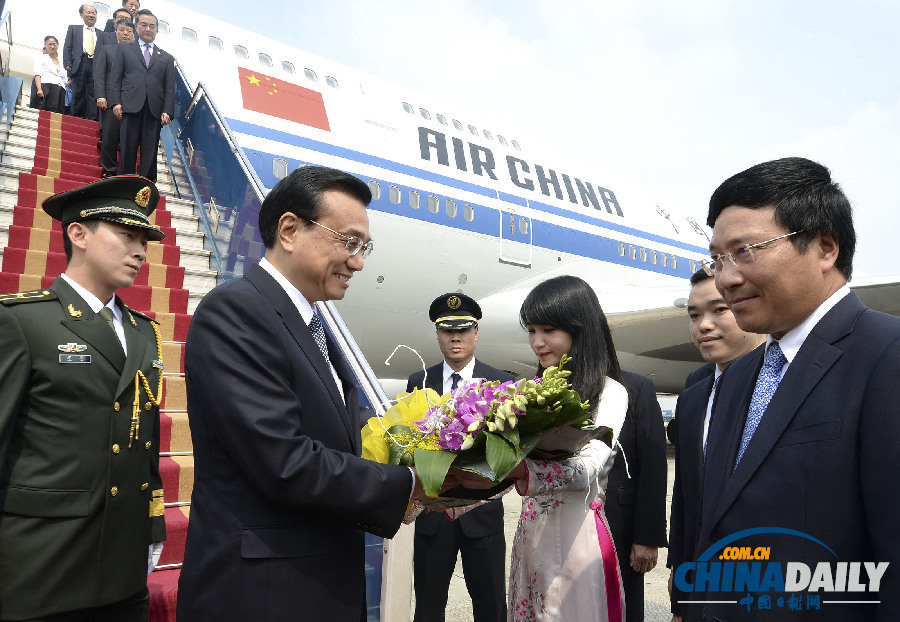 李克強訪問文萊、泰國、越南三國精彩圖片集錦