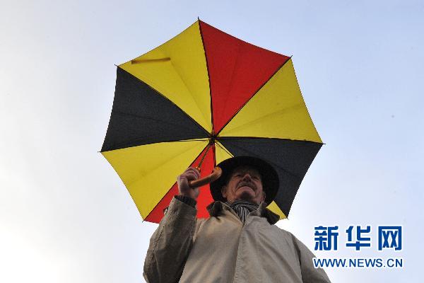 比利時民眾舉行維護國家統一大游行