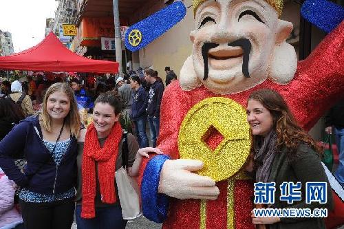 奧巴馬送出中國傳統新年問候 祝福農歷兔年