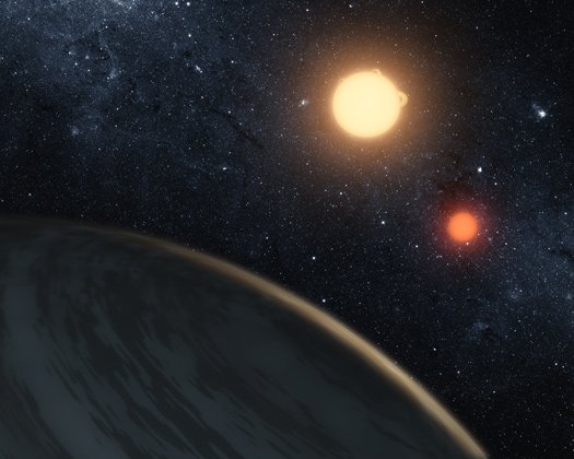 美科學家發現雙星系統 無生命星球上演雙日落絕美場景