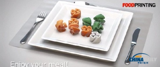 NASA也玩3D打?。繛橛詈絾T打造終極食品合成器