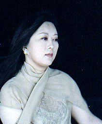 訪德籍韓裔鋼琴家金美京(圖)