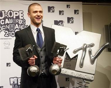 第13屆MTV歐洲音樂獎揭曉 賈斯汀巴克利各兩獎