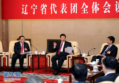 習近平參加遼寧代表團審議