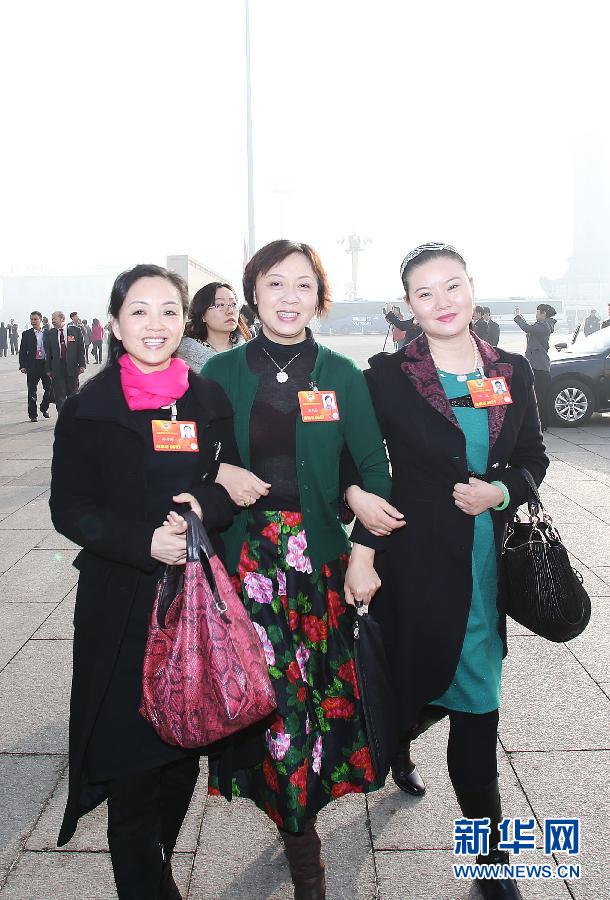 全國政協(xié)十二屆一次會議舉行第三次全體會議
